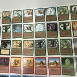 133 Revised Magic The Gathering Card Lot No Basic Land - Image 4