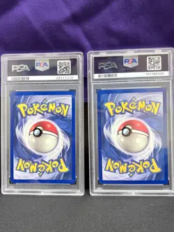 1st Edition Magikarp #35 and Rattata #61 shadowless pokemon cards psa - Image 2