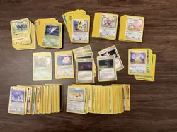 Vintage Pokemon Card Lot - 400 Cards (WOTC, Rocket, E-Card, Neo, Jungle, Fossil) - Image 1