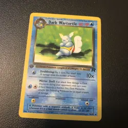 Dark Wartortle 46/82 Team Rocket First Edition Pokemon Card In Mint Condition - Image 1