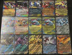 Pokemon Card Lot Of 46 Ex & V Cards. All Cards NM. - Image 1