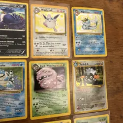 Pokemon Vintage 20 Card Lot Holographic - Image 3