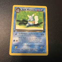 Dark Wartortle 46/82 Team Rocket First Edition Pokemon Card In Mint Condition - Image 1