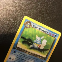 Dark Wartortle 46/82 Team Rocket First Edition Pokemon Card In Mint Condition - Image 5