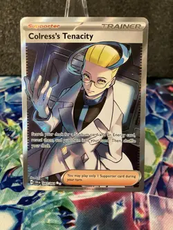 Colress's Tenacity Shrouded Fable Ultra Rare Card 087/064 Near Mint Condition - Image 1