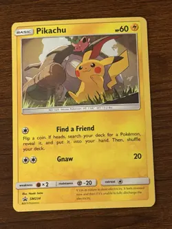Pikachu - SM234 - Holo Black Star Promo - Pokemon Card - Near Mint - Image 1