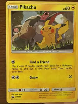 Pikachu - SM234 - Holo Black Star Promo - Pokemon Card - Near Mint - Image 3