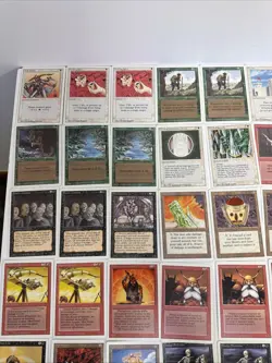 133 Revised Magic The Gathering Card Lot No Basic Land - Image 2