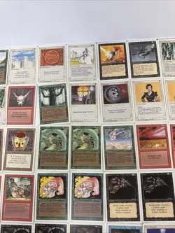 133 Revised Magic The Gathering Card Lot No Basic Land - Image 3