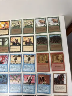 133 Revised Magic The Gathering Card Lot No Basic Land - Image 5