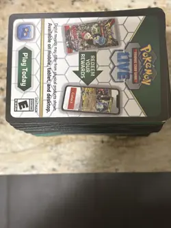 Lot Of 350 Pokemon TCG Code Cards (Various Scarlet/Violet & Mega Evo Sets) - Image 1