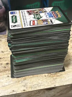 Lot Of 350 Pokemon TCG Code Cards (Various Scarlet/Violet & Mega Evo Sets) - Image 2