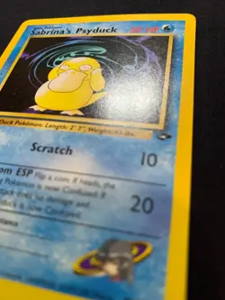 SABRINA'S PSYDUCK - 99/132 - GYM CHALLENGE - POKEMON CARD - LP - Image 3
