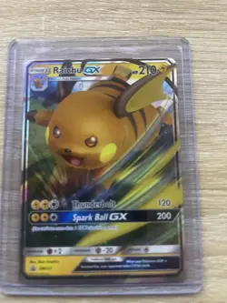 Raichu GX SM213 - Sun & Moon Black Star Promo Holo - Pokemon TCG Card [NM] - Image 1