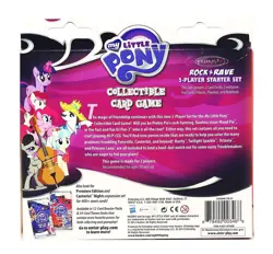 My Little Pony Rock N Rave Card Game Starter Set 2 pks, NEW SEALED - Image 2