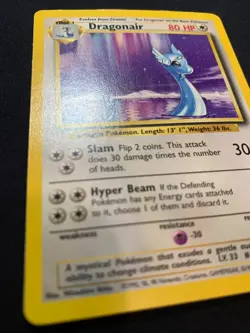 DRAGONAIR - 018/102 - BASE SET - RARE POKEMON CARD - LP - Image 2