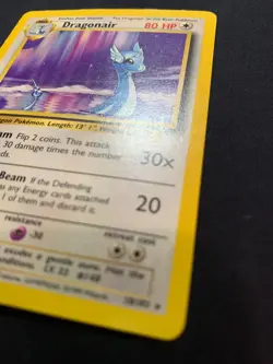 DRAGONAIR - 018/102 - BASE SET - RARE POKEMON CARD - LP - Image 3