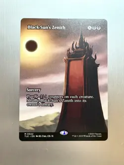 Black Sun’s Zenith - 22 - MTG Avatar: The Last Airbender - Borderless - Regular - Image 1