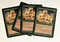 Gibbering Hyenas (4) NM Mirage MTG Magic the Gathering - Image 1