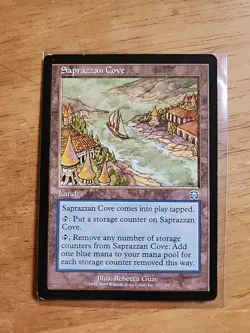 Saprazzan Cove - Mercadian Masques - MTG Magic - Uncommon - Land - Image 1