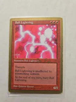 Ball Lightning - 1998 World Championship - MP - Creature - MTG Magic - Image 1
