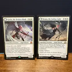 MTG Eldritch Moon Meld Pair - Gisela the Broken Blade + Bruna the Fading Light - Image 2