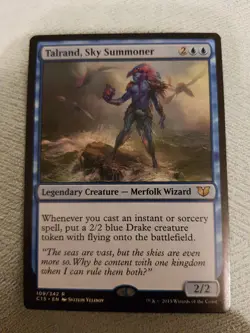 1x MTG Magic The Gathering TCG Talrand Sky Summoner Rare - Commander. - Image 1