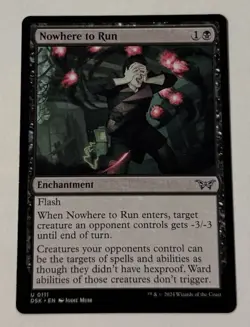 MTG Nowhere to Run - Duskmourn: House Of Horror LP - Image 1