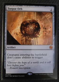 MTG - 1x Torpor Orb - BIG - Mythic - Regular - Image 1