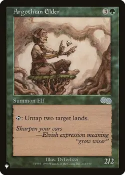 Argothian Elder - The List Reprints - U - #233/350 - NM - Image 1