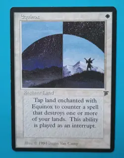 Magic the Gathering MTG Legends EQUINOX LP/EX C 1994 Vintage!! - Image 1