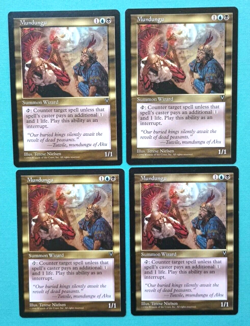 Magic the Gathering MTG Visions MUNGUNGU X 4 U LP/EX 1997 NICE! - Image 1