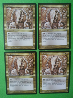 Magic the Gathering MTG Legends PAVEL MALIKI X 4 LP/EX 1994 U PLAYSET - Image 1