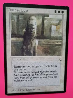 Magic the Gathering MTG The Dark DUST TO DUST LP/EX C 1994 Nice! - Image 2