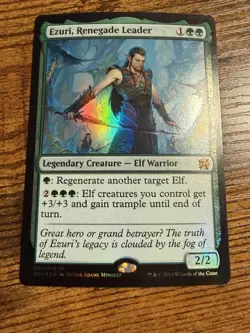 MTG Magic The Gathering FOIL Ezuri Renegade Leader - Image 1