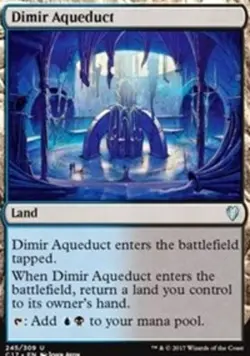 4x Dimir Aqueduct NM-Mint, English Commander 2017 MTG Magic - Image 1
