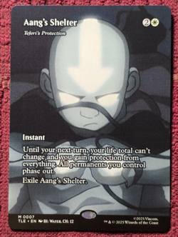 Aang's Shelter - Teferi's Protection M0007 Reg (Borderless) Avatar: TLE MTG MINT - Image 1