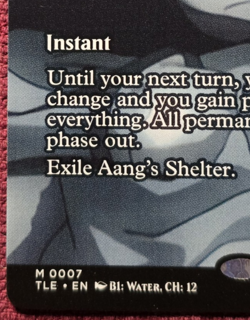 Aang's Shelter - Teferi's Protection M0007 Reg (Borderless) Avatar: TLE MTG MINT - Image 5