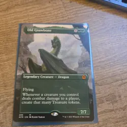 1x Old Gnawbone - Borderless Light Play MTG Magic - Kid Icarus - - Image 1