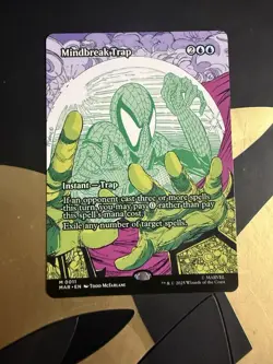 Mindbreak Trap - Borderless - Marvel's Spider-Man #0011 MTG Magic The Gathering - Image 1