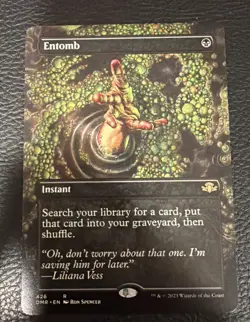 Entomb (Borderless) Dominaria Remastered Regular - Image 2