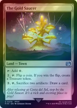 The Gold Saucer (Foil) (FIN) Final Fantasy - NM - Image 1