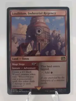 Lindblum, Industrial Regency #0285 R Regular MTG Final Fantasy NM - Image 1