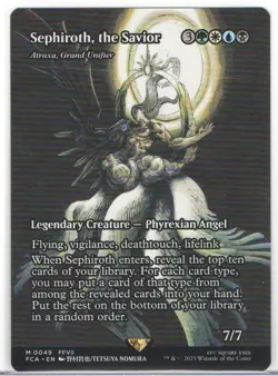 Sephiroth, the Savior - Atraxa, Grand Unifier (Showcase) 049- MTG regular - Image 1