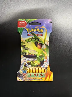 Pokemon TCG XY Roaring Skies Sealed Sleeved Booster Pack - Image 1