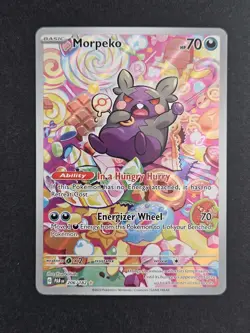 Morpeko 206/182 Illustration Rare Pokemon TCG SV04: Paradox Rift - Image 2