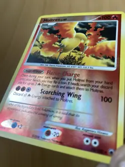 Moltres Lv. 47 10/100 - Rare Holo - Majestic Dawn - 2008 - Pokemon Card - NM - Image 2
