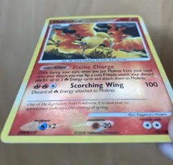 Moltres Lv. 47 10/100 - Rare Holo - Majestic Dawn - 2008 - Pokemon Card - NM - Image 3