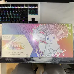 Pokemon TCG SV8.5 Prismatic Evolutions Super Premium Collection Box Sealed New - Image 1
