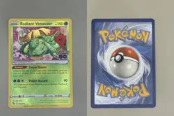 Radiant Venusaur 004/078 Radiant Rare Pokemon GO Pokemon NM - Image 3